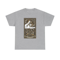 Judgement Angel Graphic T-Shirt - Heavy Cotton Classic Fit Tee - Unisex White