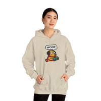 Player One 8-Bit Gaming Dog Hoodie - Soft Cotton-Poly Blend Fleece - Unisex White