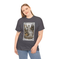 Empress Tarot Card Graphic T-Shirt - Heavy Cotton Classic Fit Tee - Unisex White