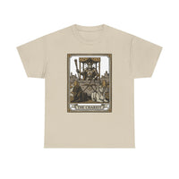 The Chariot Tarot Card T-Shirt - Heavy Cotton Classic Fit Tee - Unisex White