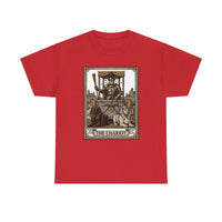 The Chariot Tarot Card T-Shirt - Heavy Cotton Classic Fit Tee - Unisex White