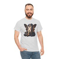 Dagaz Rune Breakthrough Symbol T-Shirt - Heavyweight 100% Cotton Classic Fit Tee - Unisex White