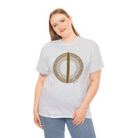 Isa Rune Graphic T-Shirt - Heavyweight Cotton Classic Fit Tee - Unisex White
