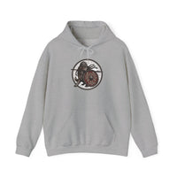 Shieldmaiden Viking Berserker Dog Hoodie - Heavy Blend Cotton Poly Pullover - Unisex White