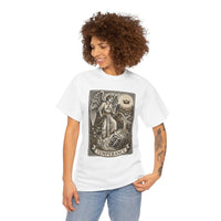 Temperance Angel Tarot Card T-Shirt - Heavy Cotton Classic Fit Tee - Unisex White