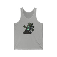 Berkana Rune Birch Earth Mother Tank Top - Soft Airlume Cotton Jersey - Unisex White