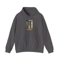 High Priestess Tarot Card Hoodie - Heavy Blend Fleece Pullover - Unisex White