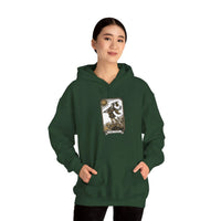 The Fool Tarot Card Hoodie - Heavy Blend Cotton Blend Pullover - Unisex White