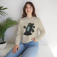 Berkana Rune Birch Tree Sweatshirt - Heavy Blend Crewneck - Unisex White