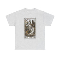 Empress Tarot Card Graphic T-Shirt - Heavy Cotton Classic Fit Tee - Unisex White