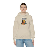 Player One 8-Bit Gaming Dog Hoodie - Soft Cotton-Poly Blend Fleece - Unisex White