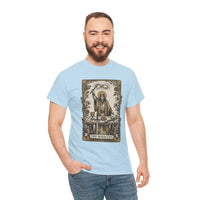The Magician Tarot Card T-Shirt - Heavyweight 100% Cotton Classic Tee - Unisex White