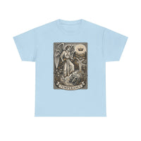 Temperance Angel Tarot Card T-Shirt - Heavy Cotton Classic Fit Tee - Unisex White