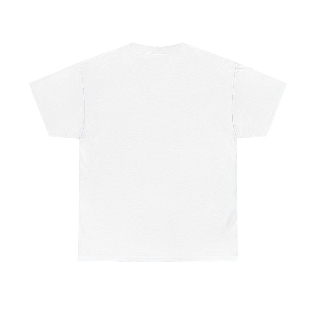 Hagalaz Rune Nordic Graphic T-Shirt - Heavy Cotton Classic Fit Tee - Unisex White