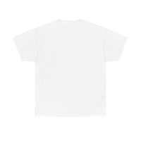 Hagalaz Rune Nordic Graphic T-Shirt - Heavy Cotton Classic Fit Tee - Unisex White