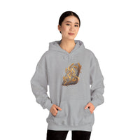 Jera Rune Harvest Wheel Hoodie - Soft Cotton Blend Pullover Hoodie - Unisex White