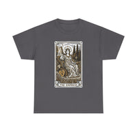 Empress Tarot Card Graphic T-Shirt - Heavy Cotton Classic Fit Tee - Unisex White
