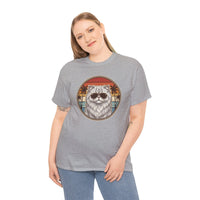 Persian Cool Cats 70s Sunset Aviators T-Shirt - Heavy Cotton Classic Fit Tee - Unisex White