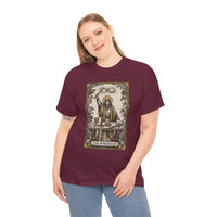 The Magician Tarot Card T-Shirt - Heavyweight 100% Cotton Classic Tee - Unisex White