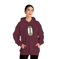 The Hanged Man Tarot Card Hoodie - Heavy Blend Fleece Pullover - Unisex White