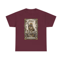 The Magician Tarot Card T-Shirt - Heavyweight 100% Cotton Classic Tee - Unisex White