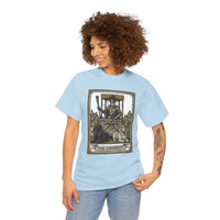 The Chariot Tarot Card T-Shirt - Heavy Cotton Classic Fit Tee - Unisex White