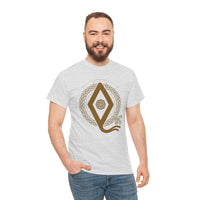 Ingwaz Rune Seed & Potential T-Shirt - Heavy Cotton Classic Fit Tee - Unisex White