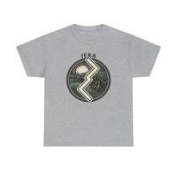 Jera Rune Harvest Reaping T-Shirt - Medium Weight Cotton Classic Fit Tee - Unisex White