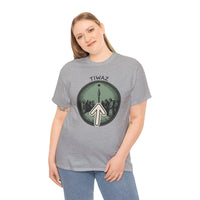 Tiwaz Rune Graphic T-Shirt - Heavy Cotton Classic Fit Tee - Unisex White