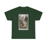 Empress Tarot Card Graphic T-Shirt - Heavy Cotton Classic Fit Tee - Unisex White
