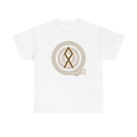 Othala Rune Inheritance T-Shirt - Heavy Cotton Classic Fit Tee - Unisex White