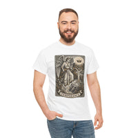 Temperance Angel Tarot Card T-Shirt - Heavy Cotton Classic Fit Tee - Unisex White