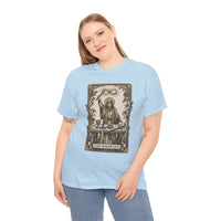 The Magician Tarot Card T-Shirt - Heavyweight 100% Cotton Classic Tee - Unisex White