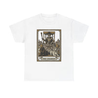 The Chariot Tarot Card T-Shirt - Heavy Cotton Classic Fit Tee - Unisex White