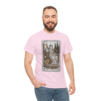 Empress Tarot Card Graphic T-Shirt - Heavy Cotton Classic Fit Tee - Unisex White