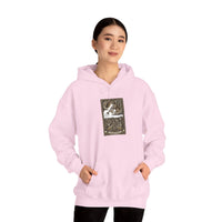 Judgement Tarot Card Graphic Hoodie - Heavyweight Cotton Blend Pullover - Unisex White