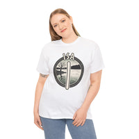 Isa Rune Ice Landscape T-Shirt - Heavy Cotton Classic Fit Crewneck - Unisex White