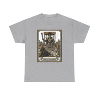 The Chariot Tarot Card T-Shirt - Heavy Cotton Classic Fit Tee - Unisex White