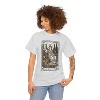 Empress Tarot Card Graphic T-Shirt - Heavy Cotton Classic Fit Tee - Unisex White
