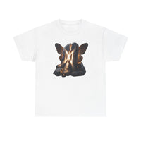 Dagaz Rune Breakthrough Symbol T-Shirt - Heavyweight 100% Cotton Classic Fit Tee - Unisex White