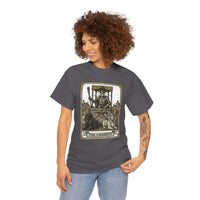 The Chariot Tarot Card T-Shirt - Heavy Cotton Classic Fit Tee - Unisex White