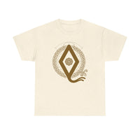 Ingwaz Rune Seed & Potential T-Shirt - Heavy Cotton Classic Fit Tee - Unisex White