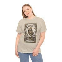 The Magician Tarot Card T-Shirt - Heavyweight 100% Cotton Classic Tee - Unisex White