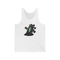 Berkana Rune Birch Earth Mother Tank Top - Soft Airlume Cotton Jersey - Unisex White