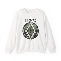 Ingwaz Rune Seed Potential Sweatshirt - Classic Fit Heavy Blend Crewneck - Unisex Ash