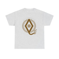 Ingwaz Rune Seed & Potential T-Shirt - Heavy Cotton Classic Fit Tee - Unisex White
