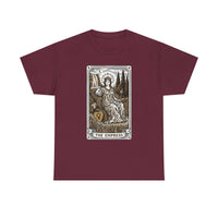 Empress Tarot Card Graphic T-Shirt - Heavy Cotton Classic Fit Tee - Unisex White