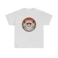 Persian Cool Cats 70s Sunset Aviators T-Shirt - Heavy Cotton Classic Fit Tee - Unisex White