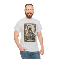 The Magician Tarot Card T-Shirt - Heavyweight 100% Cotton Classic Tee - Unisex White