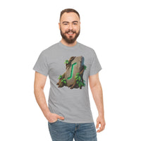 Eihwaz Yew Tree Rune T-Shirt - Heavy 100% Cotton Classic Fit - Unisex White